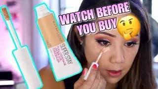 MAYBELLINE SUPERSTAY FULL COVERAGE UNDER EYE CONCEALER (WATCH BEFORE YOU BUY!)