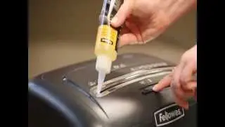 How To Oil A Fellowes Shredder