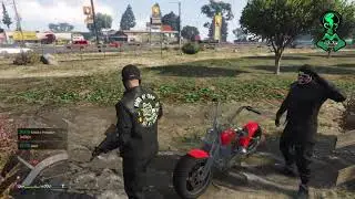 GTA V ONLINE : FREE AIM MC COMMUNITY LOBBY WAR (SCMCvs7SMC) YOU CAME FOR US, YOU RAN FROM US