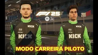 Live de Fórmula 1 2025 - Modo Carreira Piloto na Sauber F1 25 - Final de Temporada - PlayStation 5