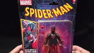 UNBOXING MILES MORALES ACTION FIGURES MARVEL LEGENDS ASMR
