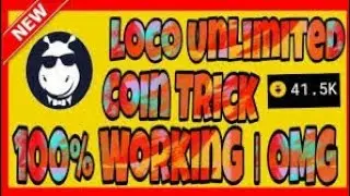 Loco unlimited coin trick (mind blowing trick )