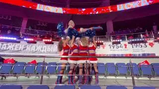 Новогодний номер Группа поддержки ХК ЦСКА Lucky Demons Cheerleaders Happy New Year Marry Christmas