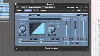 Free Tutorial on setting up Side Chain Compression in Logic 9