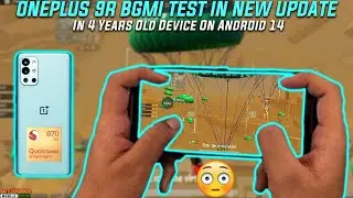 ONEPLUS 9R BGMI TEST IN NEW UPDATE 3.7  | ONEPLUS 9R GAMING TEST 🔥