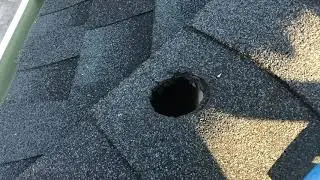 Fixing Up Hole in the Roof in Long Branch, NJ