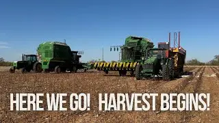 Its Finally Here!   First Day of Cotton Harvest 2025