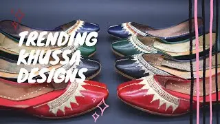 Trending Khussa Design - Live Session 5 August 2020