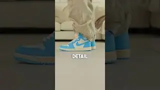 Wearing the Jordan 1 UNC Reimagined😳