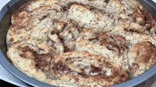 Pão de canela Low carb ( cinnamon roll)