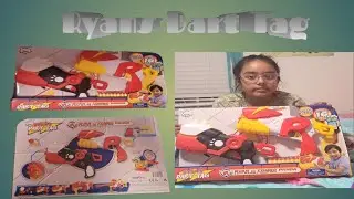 Ryans Dart Tag! | Renegade Rapid Fire Launcher & 6 Shot Blaster Pack! Unboxing and Review!