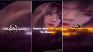 Daisuki 🥰 New trend Alightmotion Edit preset XML file in description ☑️🎁#trending #trend