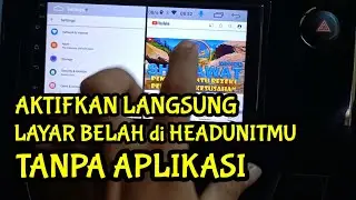 How to Split Screen on Android Head Unit Without an App | How to Split Screen on Android Car