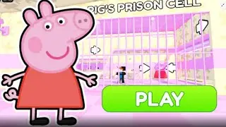 Peppa Pig's Prison Run! (Obby) | Roblox #roblox #scaryobby