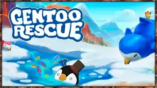 Penguin Puzzle Sliding Extravaganza || Gentoo Rescue