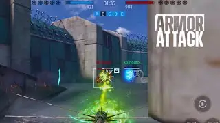 A thrilling match. 【Armor Attack】