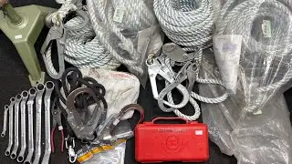 Clip 76. Lh 0969.454.789 Đai An Toàn Móc D Dây Thừng TITAN FUJIDENKO Gá Phôi Kìm Snap-On Cle KTC