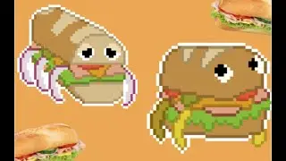Bugsnax Pixel art  | Sandopedes