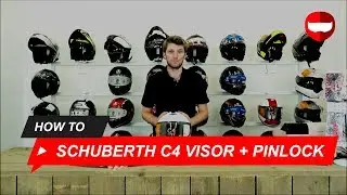 Как заменить визор и pinlock lens у Schuberth C4 Pro - ChampionHemets.com