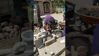 Installing the Toilet in a Pour Flush Latrine