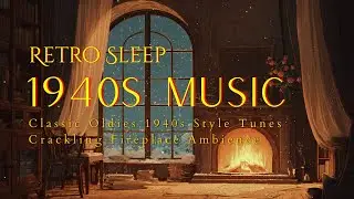 Classic Oldies 1940s Style Tunes Playing in Another Room on Railway Station Cafe Bar | Vintage