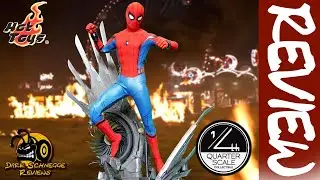 Hot Toys | Spider-Man Homecoming SPIDER-MAN DELUXE VERSION QS015 Review [German/Deutsch]
