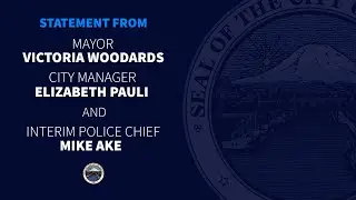 Mayor Victoria Woodards to Provide Statements on Manuel Ellis Case