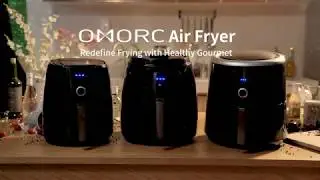 Best Choice 2019: OMORC 7.6QT/7.2L Large Air Fryer XXL, Recipe(ME181)