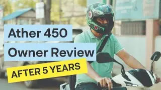 Ather 450 owner reviews his scooter after 5 YEARS of riding ⚡️