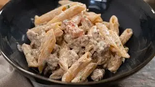 PASTA ALLA BIRRA E SALSICCIA: cremosa, saporita e facile!