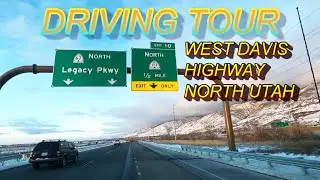 Driving Tour West Davis Highway/State Route 177 North/From Centerville, Utah to West Point Freeway E