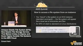 Amazon Elastic File System (EFS): Easily Deploy and Scale Durable File Systems with AWS