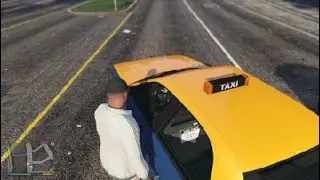 Grand Theft Auto V Franklin calling atomic blimp