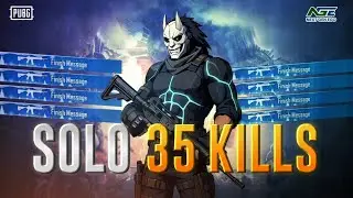 INSANE 35 Kill Domination 😱🔥 | Solo Squad Wipe Madness!