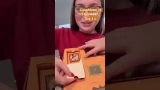 Countdown to Halloween day 1/13 Pin advent calendar #disney #adventcalendar #unboxing #halloween