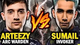 Evil Geniuses Wars | Sumail Invoker vs Arteezy Arc Warden - Crazy Epic Game! Who Will Be The Winner?