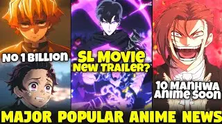 Solo Leveling Movie Official New Trailer? | No 1 Billion for Demon Slayer | JJK Movie | Sam Boy