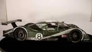 FINISH LINE BENTLEY #8 LE MANS 2002 AUTOART 1:18 + NIGHT LIGHTS.
