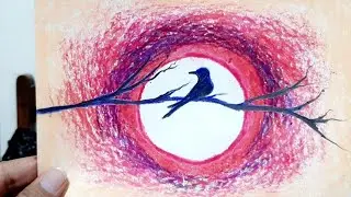 How to draw crow || with beautiful #shading || step by step tutorial