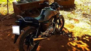 (Folga) dando um talento na moto 🚀