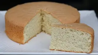 Bizcocho de 3 INGREDIENTE suave, esponjoso y delicioso | Magy Cakes
