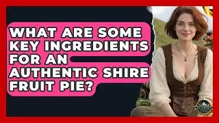 What Are Some Key Ingredients For An Authentic Shire Fruit Pie? - Test