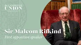 Sir Malcolm Rifkind | This House Supports Scottish Independence | Cambridge Union