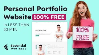 Веб-сайт личного портфолио с использованием бесплатной темы WordPress &laquo;Портфолио&raquo; | Как использовать Элементор WordPress