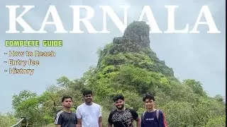 KARNALA FORT  | BEST TREK IN MUMBAI | WATERFALLS | BIRDS | FORT ⛰️😲🔥