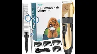 Trying  Popular Amazon Item - Cordless Professional Dog Grooming Clippers