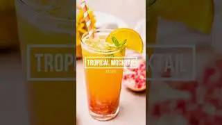 Tropical Mocktail #maldivianrecipe #mocktail #mocktailrecipes #drinks #summerdrink #summer