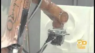 Robot milling, an art piece - Accademia delle Belle Arti di Carrara e QDrobotics