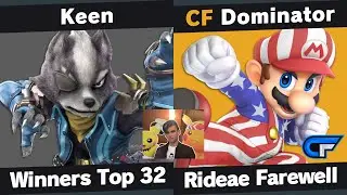 Rideae Farewell Tournament - Keen (Wolf) vs Dominator (Mario) - Winners Top 32