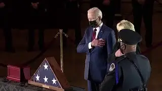 Bidens honors U.S. Capitol police officer Brian Sicknick